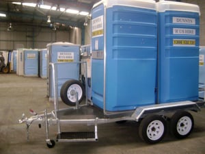 Image of Trailer mounted toilet and trailer suite (price includes GST)