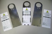 Image of Scaff Tag Holder Metal - holder only (price includes GST)