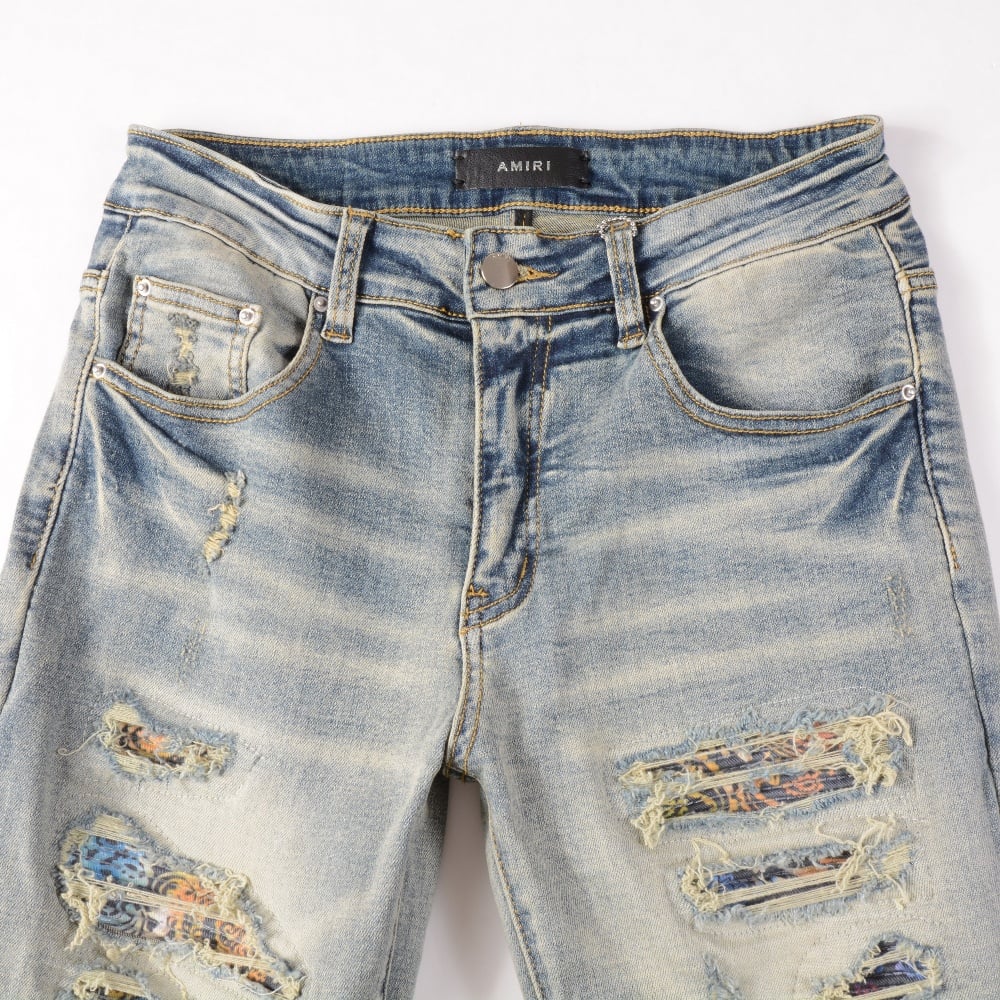 Image of Amiri - #876 Amiri jeans blue