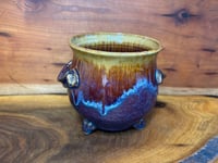 Image 1 of Purple Haze Cauldron Planter