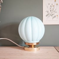 Image 1 of Lampe A Poser Sphère Bleue