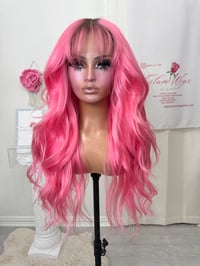 Image 1 of Salmon pink bangs (ready to ship) 