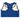 Signature Blue Padded Sports Bra