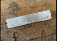 Image 1 of Magnetic Oil Change Reminder 