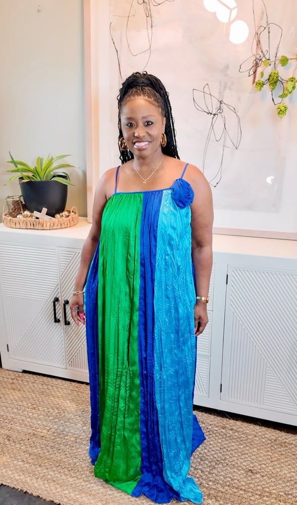 Image of Easy Breezy Color Block Maxi