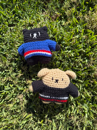 Image 3 of Crochet Heated Rivarly Animal Keychains