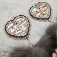 Image 2 of Birch Hearts with Quills