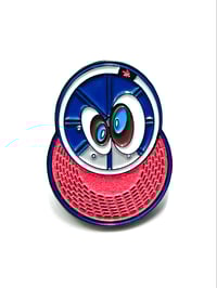 Image 1 of Navy Infrared Slime Pin (GITD)