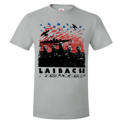 LAIBACH - T-Shirt / Over The USA