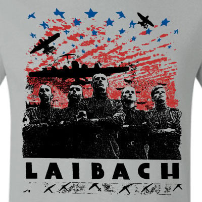LAIBACH - T-Shirt / Over The USA