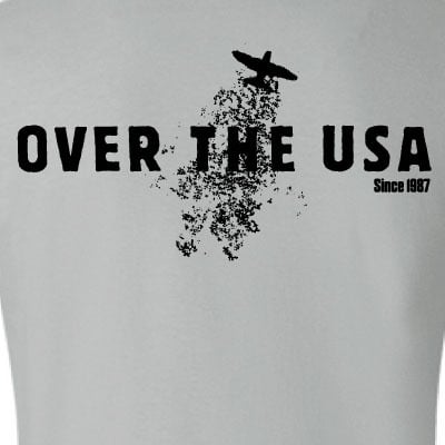 LAIBACH - T-Shirt / Over The USA