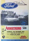 Image of Poster: Bob Jane & Harry Firth 1962 Armstrong 500 Winning XL Falcon 