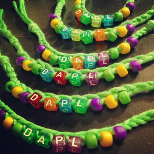 Image of DAPL Friendship Bracelet/Keychain