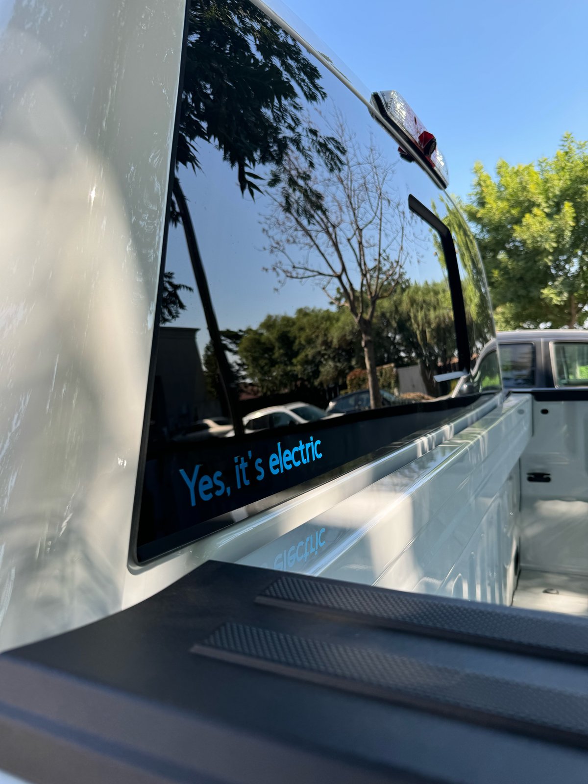 Image of Yes, it’s electric 