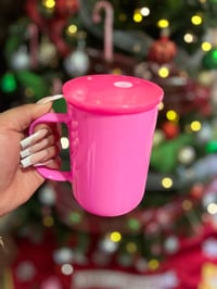 Image 4 of 17 oz Macaroon Glass mug