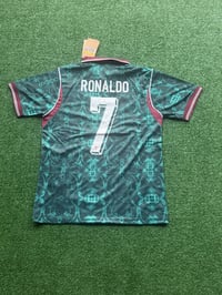 Image 2 of     Portugal national football team × Cristiano Ronaldo Retro Dragon Edition Jersey