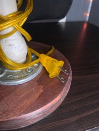 Image 11 of Dragon’s Head Trophy Table Lamp • OOAK