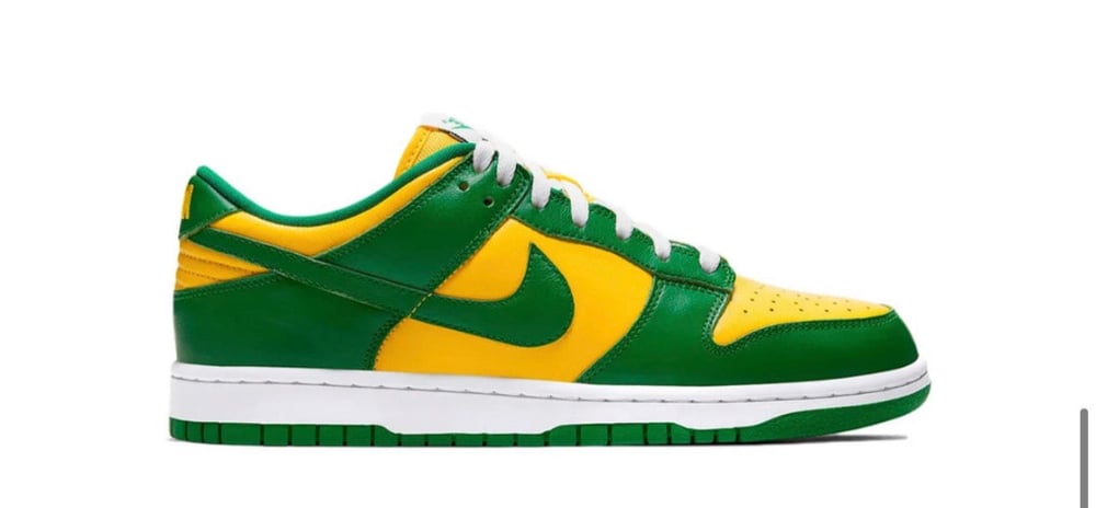 Image of NEW GREEN/YELLOW CUSTOM KICKS PRE ORDER ONLY 9c-3Y