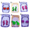 Boucles d’oreilles animaux 