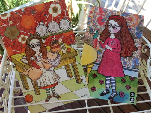 Image of Set of Alice Prints. 