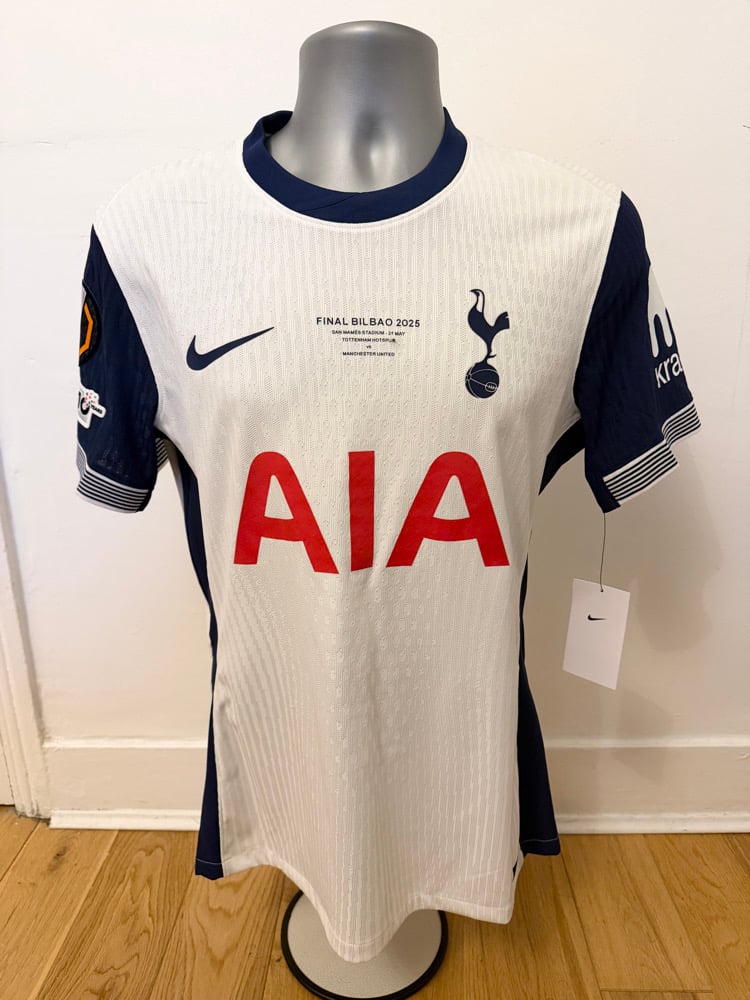 Image of Tottenham Hotspur “SON 7” Vaporknit 2024/25 Home Europa Final Shirt,   M