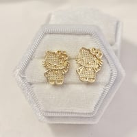 Image 2 of Hello Kitty Earrings