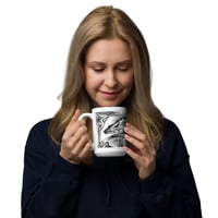 Image 3 of heart attack glossy mug