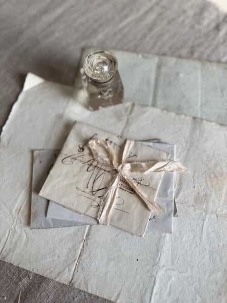 Image of Vintage French letter bundle #5