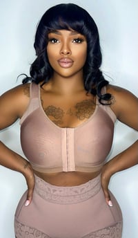 Image 2 of Mocha Sculpt Support Bra