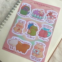 Image 2 of Affirmations Sticker Sheet