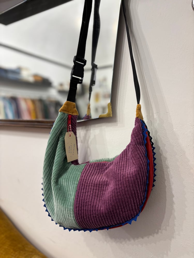 Image of Big Banana Bag lilla/cielo