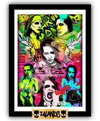 Image 1 of Marilyn Manson (Full Color) Fine Art Print copy