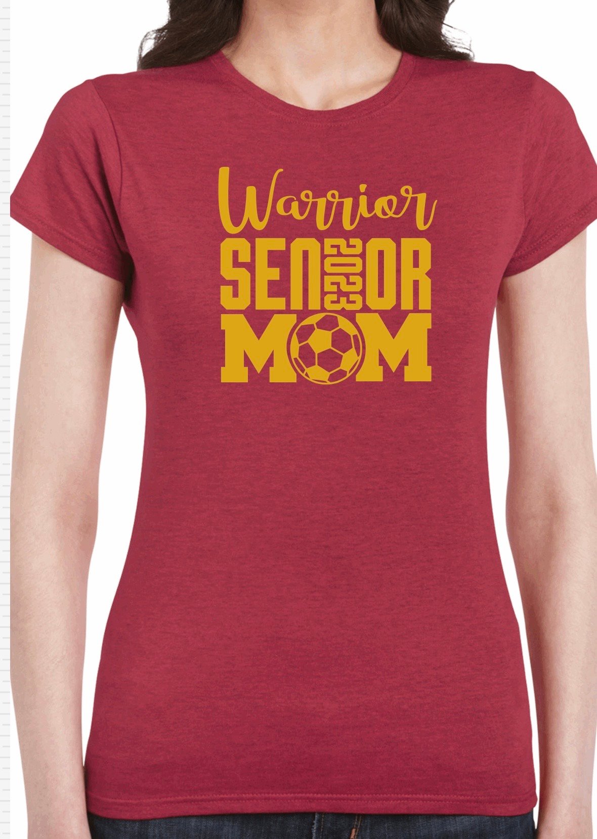 Image of Warrier Senior Mom Ladies Tee