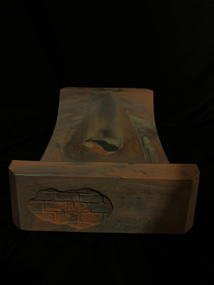 Image of Wired Ramps Half Pipe (Dark Grey, Brick and Slime Yellow)