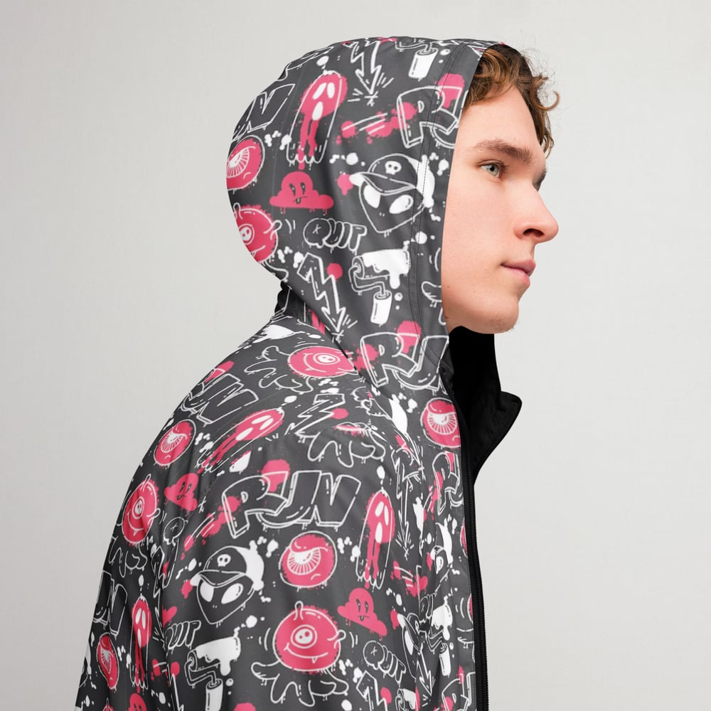 ZEN EXP - Art Drip I Men’s windbreaker