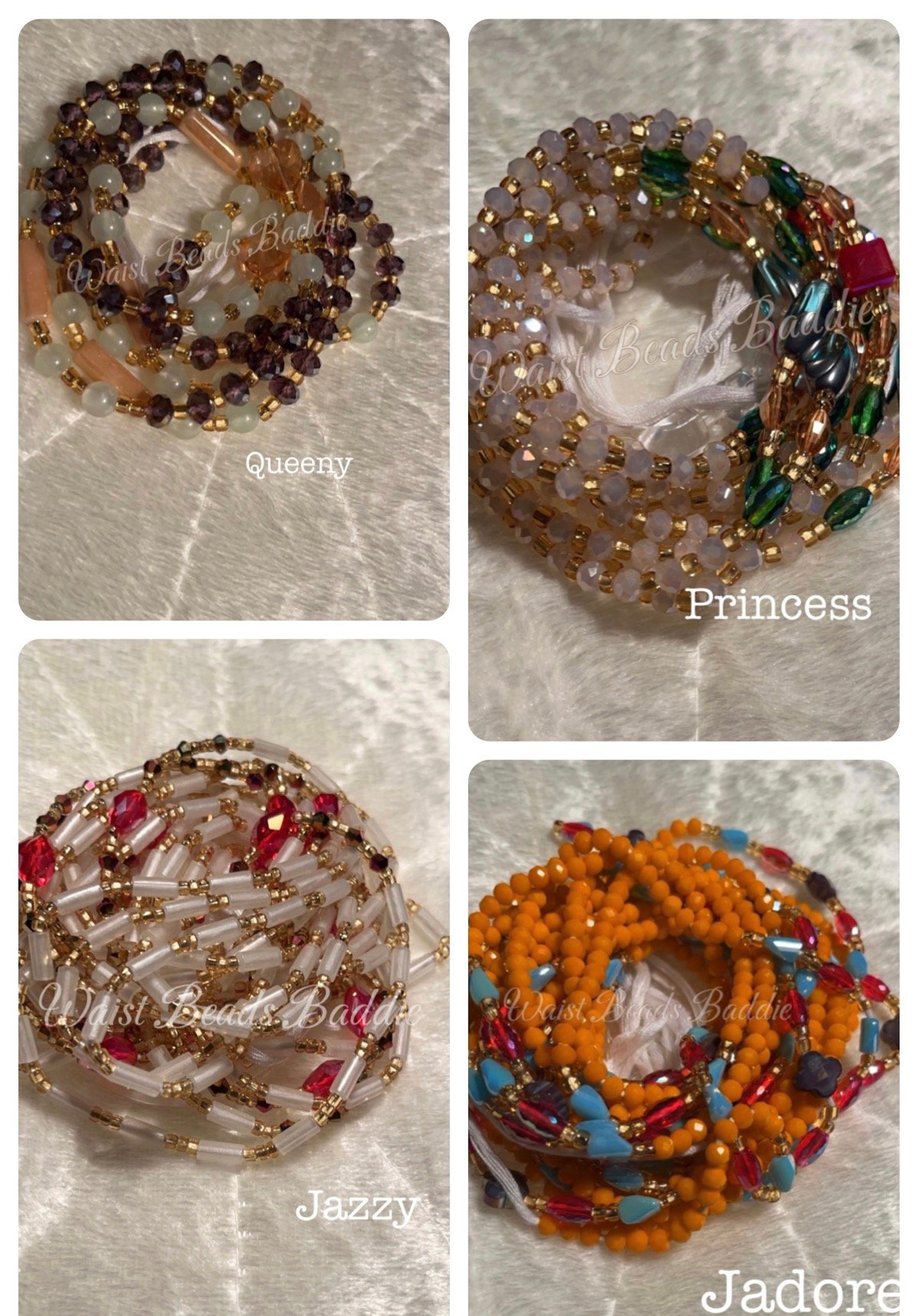 Luxury Tie-On Waist Beads