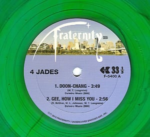 Image of Doon Chang / Gee How I Miss You / Make You Wanna Holler / Everybody's Somebody's Fool - 10"