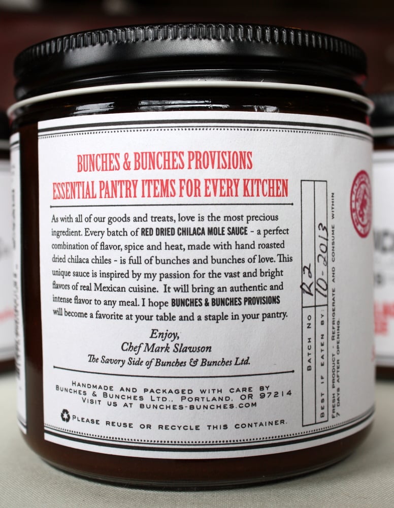 Image of Red: Dried Chilaca Mole Sauce