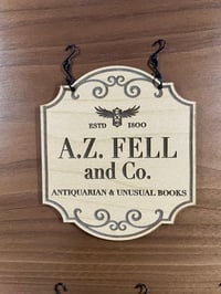 Image 2 of Individual signs for Good Omens bookshelf dividers