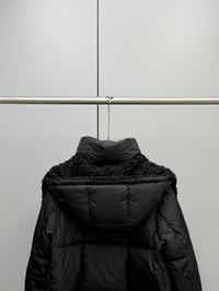 Image 6 of Monclèr Shearling Hoodie Jacket