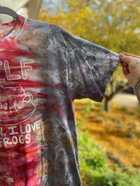 Image 3 of MEDIUM MILF Man I Love Frogs Tie Dye Shirt I8