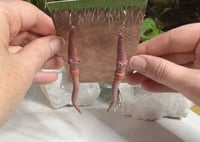 Image 2 of Worm Earrings - Mort and Mildew