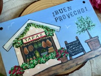 Image 2 of Spanish Tapas Mini Plaque 
