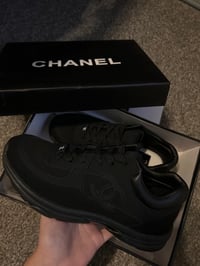 Image 4 of All black cc trainers 🖤💫