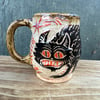 Black cat mug