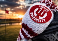 Image 5 of Indiana HOOISER custom golf club Cover HAMD KNIT college football Fan GIFT