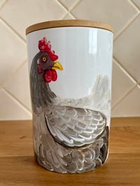 Image 4 of Chicken Ceramic Canister