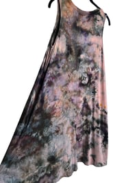 Image 10 of  L Tank Pocket Dress in Inky Watercolor Ice Dye