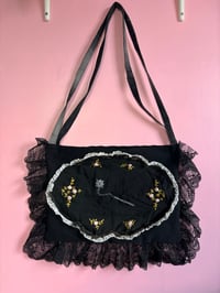 Image 1 of Black Lace And Flail Bag 1/1