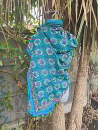Image 4 of Thassos scarf -Teal